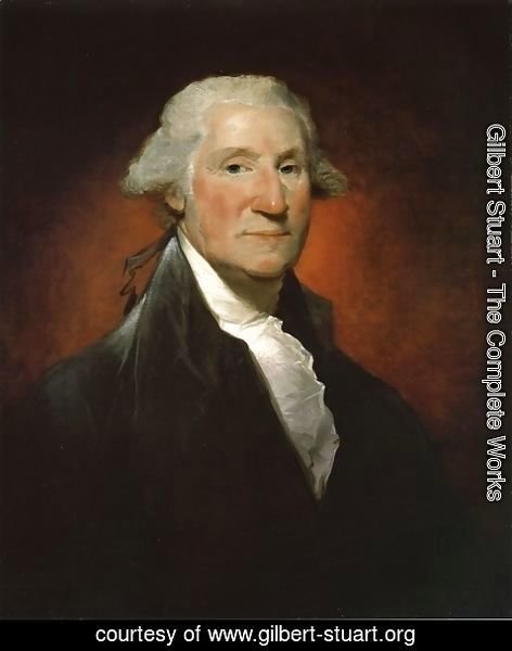 Gilbert Stuart - George Washington (The Vaughan Portrait)