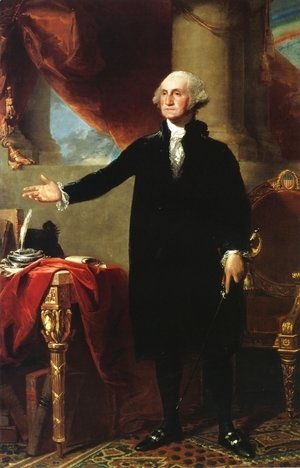 Gilbert Stuart - George Washington (The Landsdowne Portrait)