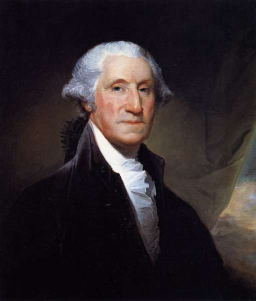 George Washington 1795 by Gilbert Charles Stuart