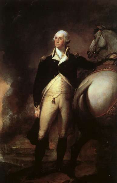 Washington at Dorchester Heights 1806 by Gilbert Charles Stuart