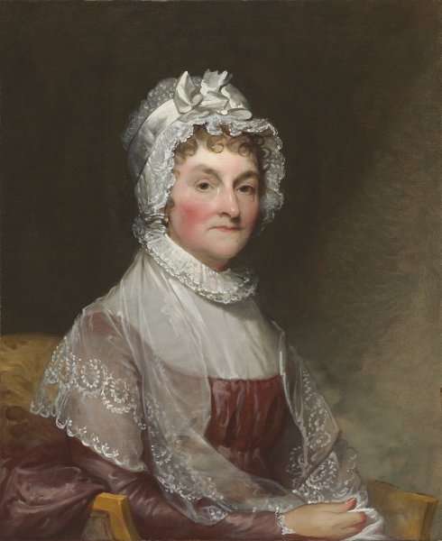 Abigail Adams (Mrs. John Adams) 1800-15 by Gilbert Charles Stuart