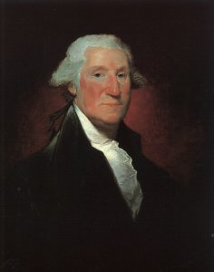 Portrait of George Washington (Vaughan Washington)  1795